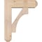 Ekena Millwork Westlake Craftsman Smooth Bracket w/ Offset Brace, Douglas Fir, 5 1/2"W x 16"D x 20"H BKT0604X16X20WTL04SDF - alternate 3